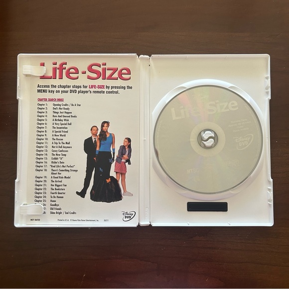 Disney Life-Size DVD with pink and White Cover - Picture 2 of 3